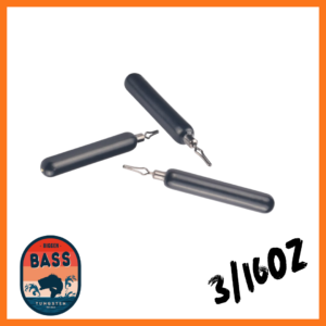 BB – Tungsten Dropshot Weigth 3/16oz –  Black