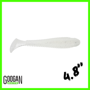 GB – Saucy Swimmer 4.8″ – White Pearl Shad