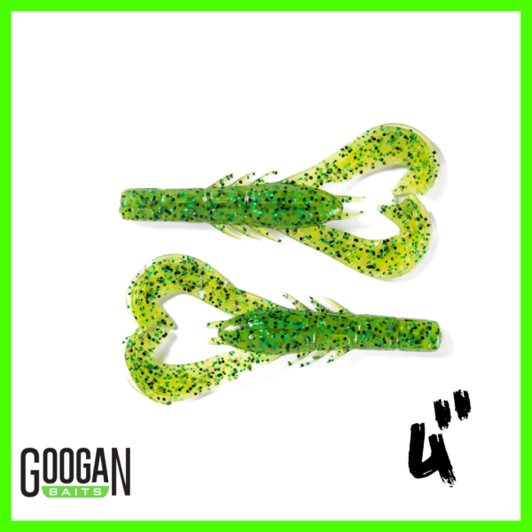 GB - Krackin Craw 4" - Chartreuse Pepper