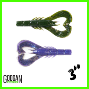 GB – Krackin Craw 3″ – Green Pumpkin Purple