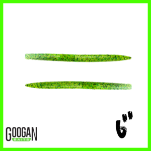 GB – Lunker Log 5″ – Chartreuse Pepper / Green