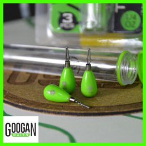 GB – Green Series Weights – Tungsten Dropshot 1/4oz in Googan Green
