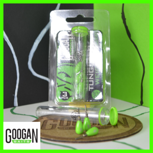 GB – Green Series Weights – Tungsten Dropshot 3/16oz in Googan Green