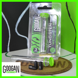 GB – Green Series Weights – Tungsten Worm 1/4oz in Black