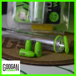 GB – Green Series Weights – Tungsten Worm 1/4oz in Googan Green