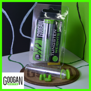 GB – Green Series Weights – Tungsten Worm 1/8oz in Googan Green