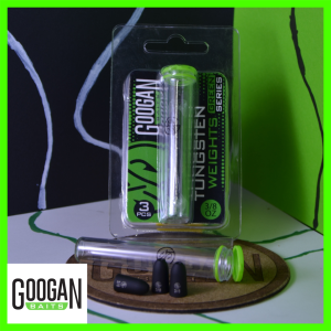 GB – Green Series Weights – Tungsten Worm 3/8oz in Black