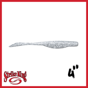 Caffeine Shad 4″ –  CAROLINA CHROME