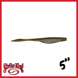 Caffeine Shad 5″ – GREEN PUMPKIN