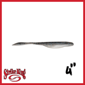 Caffeine Shad 4″ –  SMOKEY SHAD