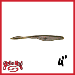 Caffeine Shad 4″ –  WATERMELON RED