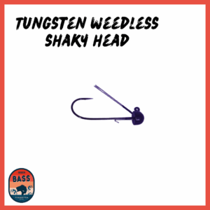 Tungsten Weedless Shaky Head