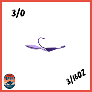 Bladed Swimbait Hook Size 3/0 – 3/16oz