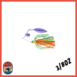 3/8oz Tungsten Colorado Willow Spinnerbait – Hot Tiger