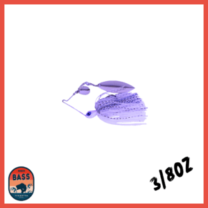 3/8oz Tungsten Colorado Willow Spinnerbait – Special White
