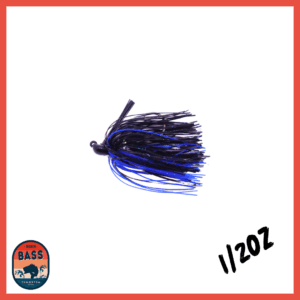 1/2oz Tungsten Flipping Jig – Black and Blue