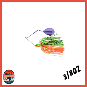 3/8oz Tungsten Colorado Spinnerbait – Hot Tiger