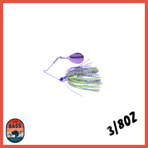 3/8oz Tungsten Colorado Spinnerbait – Charming Shad