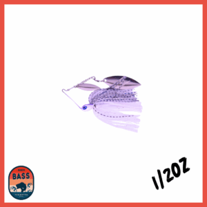 1/2oz Tungsten Twin Willow Spinnerbait – Special White