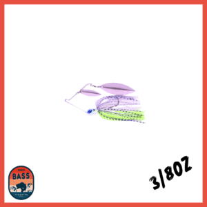 3/8oz Tungsten Twin Willow Spinnerbait – Charming Shad