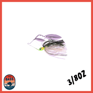 3/8oz Tungsten Twin Willow Spinnerbait – Killer